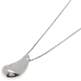 Tiffany & Co. Teardrop Necklace, Silver, Women's