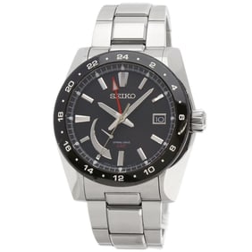 Seiko SAEA005 5R66-0AR0 BRIGHTZ Ananta GMT Watch, Stainless Steel/SS, Men's