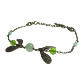 Christian Dior mistletoe motif bracelet for women CHRISTIAN DIOR
