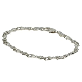 Tiffany & Co. Puff Ribbon Bracelet, Silver, Women's