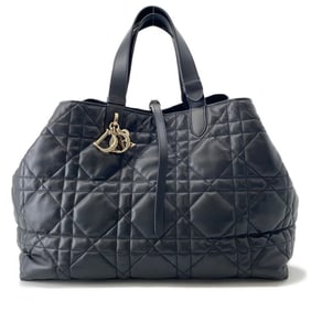 Christian Dior Toujours Large Handbag M2820OSHJ 2-way Black