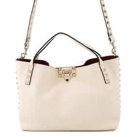 Valentino Garavani Rockstud Leather Handbag 3W2B0K11VSN VALENTINO 2-way