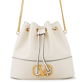 Valentino Garavani Chain Shoulder Bag V Bucket VALENTINO