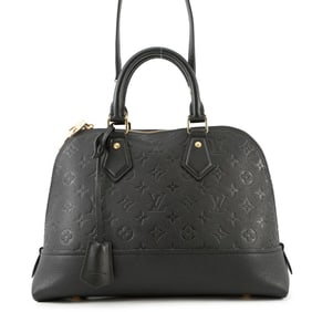 Louis Vuitton Monogram Empreinte Neo Alma PM Handbag M44832 2-Way Shoulder Bag Black