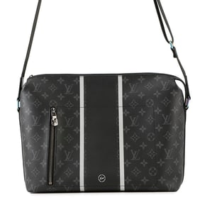 Louis Vuitton Monogram Eclipse Apollo MM Shoulder Bag M43411 LOUIS VUITTON Black