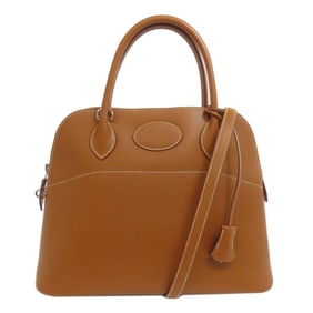 Hermes Hermès Bolide 31 Gold Handbag in Epsom Leather for Women