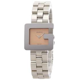 Gucci 3600L G Square Face Watch Stainless Steel/SS Women's GUCCI