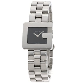 Gucci 3600J G Square Face Watch in Stainless Steel/SS for Boys