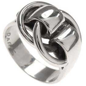Hermes Desanneau Ring, Silver, Women's, HERMES