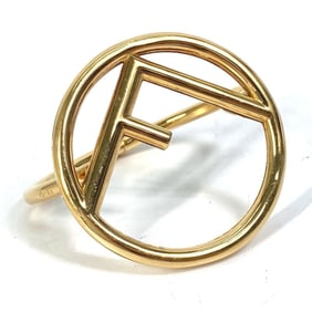 FENDI FF Bracelet Accessory Bangle GP Women's Gold