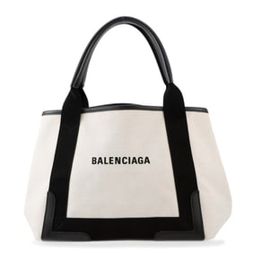 Balenciaga Navy Cabas S Tote Bag 339933 BALENCIAGA Black