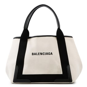 Balenciaga Navy Cabas S Tote Bag 339933 BALENCIAGA Black