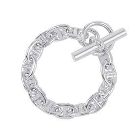 Hermes Chaine d'Ancre PM Bracelet, 14 links, SV925 silver.