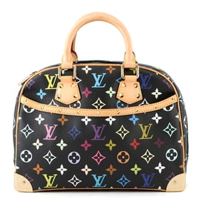 Louis Vuitton Monogram Multicolore Trouville Handbag M92662 LOUIS VUITTON Black