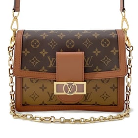 Louis Vuitton Monogram Reverse Dauphine MM Shoulder Bag M45958 LOUIS VUITTON 2-way