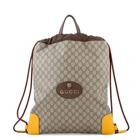 Gucci GG Supreme Drawstring Cat Head Backpack GUCCI Bag