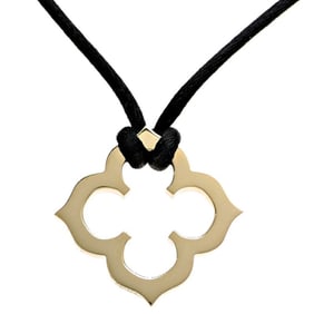 Cartier C Flat Charm Necklace for Men and Women in 750 Yellow Gold