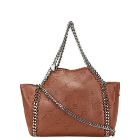 Stella McCartney Falabella Shoulder Bag in Brown Leather for Women