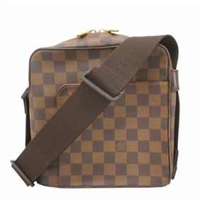 Louis Vuitton Damier Olaf PM Shoulder Bag N41442 Ebene for Women