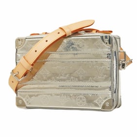 Louis Vuitton Monogram Mirror Soft Handle Trunk M45885 Silver 2-Way Bag for Men