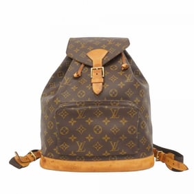 Louis Vuitton Monogram Montsouris GM Backpack M51135 Brown Women's