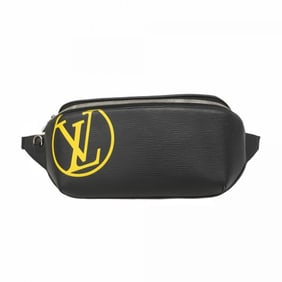 Louis Vuitton Epi Leather Body Bag, LV Circle Bum Bag M55131, Noir, Men's