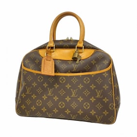 Louis Vuitton Monogram Deauville Handbag M47270 Brown Women's P1416490