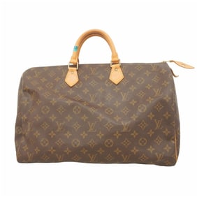 Louis Vuitton Monogram Speedy 40 Handbag M41106 Brown Women's