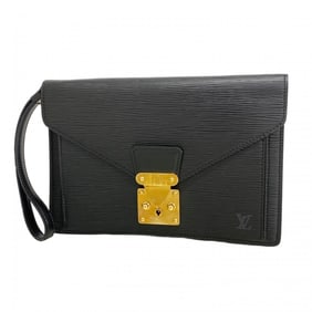 Louis Vuitton Epi Leather Pochette Serie Dragonne Clutch Bag M52612 Noir Men's