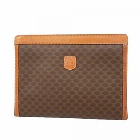 Celine clutch bag in brown Macadam for men and women