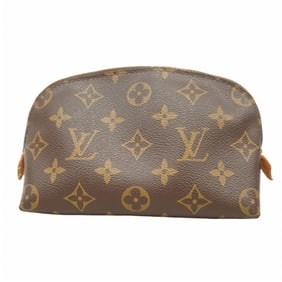 Louis Vuitton Monogram Pochette Tick PM M47515 Brown Women's Pouch