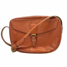 Louis Vuitton Epi Leather Shoulder Bag, Jeune Fille, M52153, Kenya Brown, Women's
