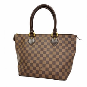 Louis Vuitton Damier Saleya PM Tote Bag N51183 Ebene for Women