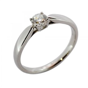 Tiffany Harmony 1PD Pt950 Platinum Diamond 0.23ct Women's Ring, Size 9