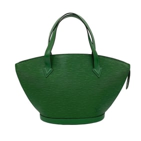 LOUIS VUITTON Saint Jacques Epi Leather Handbag/Mini Tote Bag in Borneo Green -4101