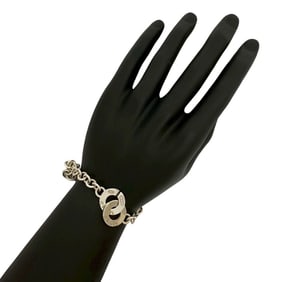 TIFFANY & Co. 1837 Circle Bracelet, 925 Sterling Silver, Chain Bangle, 51274