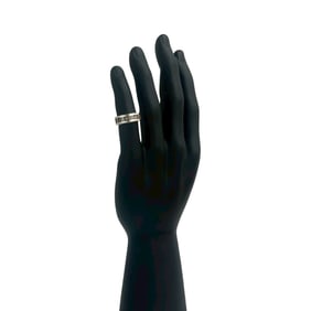 TIFFANY & Co. Tiffany Atlas Ring, 925 Sterling Silver, Size 11, 02734