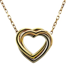 Cartier Trinity Heart Necklace, 18K Gold, Women's, CARTIER