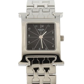 Hermès H Watch HH1.210 SS Quartz Wristwatch