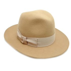 Hermes Hermès Bride de Gala Love Women's Felt Hat, Beige
