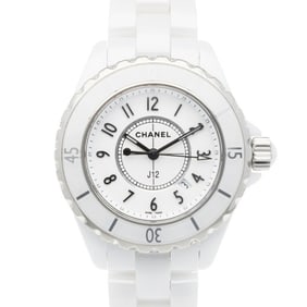 Chanel J12 Watch, Stainless Steel, H0968, Quartz, Women's, CHANEL