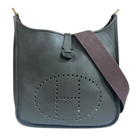 Hermès Evelyn I GM Shoulder Bag, Togo Gray, Women's HERMES