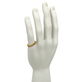 TIFFANY & Co. Tiffany T True Narrow Ring in 18K Yellow Gold, Size 18, with Case, 35236