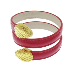 Bvlgari Serpenti Bracelet Leather Women's BVLGARI