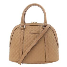 Gucci 449654 GG Signature Microsima Outlet Handbag in Calfskin Leather for Women