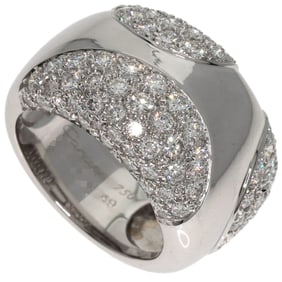 Cartier Nouvelle Vague Diamond #49 Ring in 18K White Gold for Women