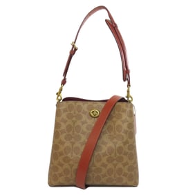 Coach C2890 Willow Bucket Signature Handbag PVC Women's COACH