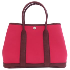 Hermes Garden TPM Handbag Toile Officier Women's HERMES