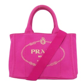 Prada Canapa Mini Handbag Canvas Women's PRADA