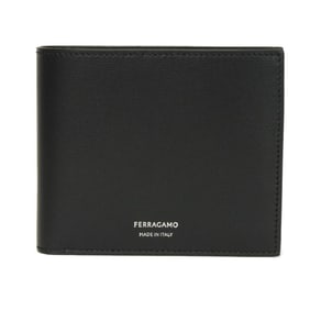 Salvatore Ferragamo Men's Bifold Wallet with RFID, Bill Compartment, and Coin Purse, New, Unused,